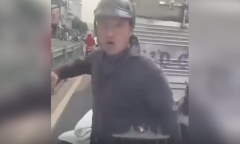 Xác minh clip người đàn ông chặn đầu, cầm đá đập nát kính chắn gió ô tô ở TP.HCM
