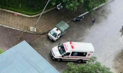 Điều tra vụ nam thanh niên rơi từ tầng cao chung cư ở Hà Nội xuống đất tử vong