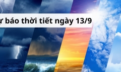 Tin tức dự báo thời tiết hôm nay 13/9: Bắc Bộ có khả năng giảm mưa từ ngày mai