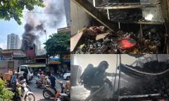Nguyên nhân ban đầu vụ cháy quán ăn ở Hà Nội