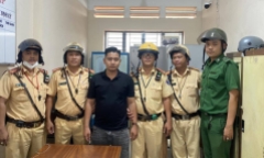 Ôtô hết hạn kiểm định, đối tượng lừa đảo thuê xe không trả bị CSGT bắt giữ