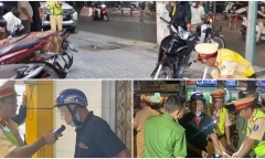 Bị yêu cầu kiểm tra nồng độ cồn, người đàn ông có hành động hết sức nguy hiểm