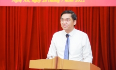 Chân dung tân Phó Bí thư Tỉnh ủy Nghệ An Hoàng Nghĩa Hiếu