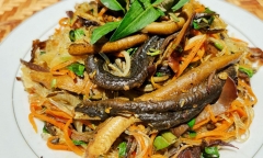 Cách chế biến miến lươn xào cực dễ, người vụng về đến mấy cũng có thể làm được