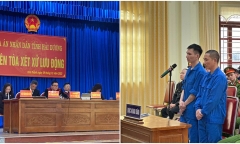 Bản án cho 2 thanh niên cướp tiệm vàng, nổ súng bắn con trai chủ nhà ở Hải Dương
