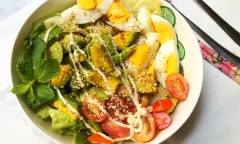 Công thức làm salad giảm cân với trứng vừa ngon lại đầy đủ chất dinh dưỡng