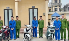 Triệt phá ổ nhóm chuyên trộm cắp xe SH với thủ đoạn tinh vi ở Hải Dương