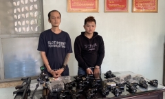 Triệt xóa điểm chuyên sản xuất súng quân dụng 