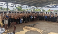 Vây ráp hơn 30 thanh niên dùng hung khí, bom xăng chuẩn bị hỗn chiến 