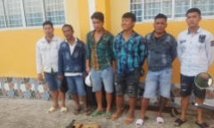 Kiên Giang: Chặn đứng 50 đối tượng mang hung khú, chuẩn bị hỗn chiến