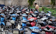 TP.HCM: Thu hơn 1 tỷ đồng từ bán đấu giá 954 xe vi phạm hành chính