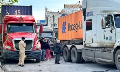 Danh tính người đàn ông bị xe đầu kéo container cán tử vong ở TPHCM