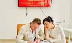 Minh Tú và hôn phu người Đức chính thức trở thành vợ chồng hợp pháp