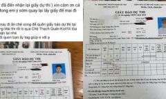 Hà Nội: Chia sẻ của nam sinh quên thẻ dự thi tốt nghiệp THPT 2025, căn cước công dân ở quán chè