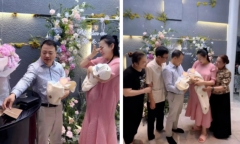 Phương Oanh rơi nước mắt khi về nhà, tiết lộ hành động ngọt ngào của ông xã