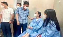 Vụ 13 học sinh CĐ Công nghiệp Thái Nguyên nhập viện: Tình hình sức khỏe học sinh