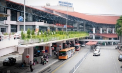 Cảng hàng không Quốc tế Nội Bài áp dụng phương án phân luồng giao thông mới