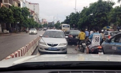 CSGT có được quyền dừng xe biển số đỏ và xanh không?