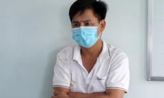 Tạm giữ kế toán trường học đánh Thượng úy CSGT phải nhập viện
