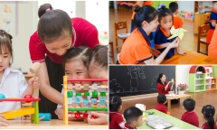 Một nhóm trẻ lớp mầm non cơ sở công lập cần tối đa bao nhiêu giáo viên?
