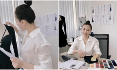 Hậu trăng mật, Phương Oanh khoe nhan sắc thăng hạng cùng phong thái chuẩn 