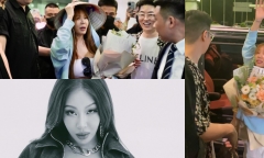 “Chị đại Kpop” Jessi có mặt tại Nội Bài, đội nón lá chào fan Việt