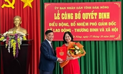Phó Giám đốc sở Lao động xin nghỉ việc sau hơn một tháng được bổ nhiệm