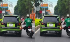 Vụ tài xế xe máy 