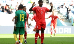 World Cup 2022: Ngôi sao tuyển Thuỵ Sĩ từ chối ăn mừng sau bàn lập công vào lưới Cameroon