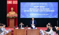 Thi tốt nghiệp THPT từ 2025: Đề thi minh họa sẽ công bố vào quý 4/2023