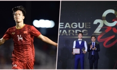 Tiền vệ CLB Viettel nhận danh hiệu Cầu thủ xuất sắc nhất V-League 2023
