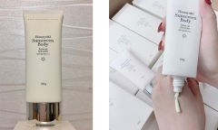 Thu hồi toàn quốc lô kem chống nắng Hanayuki Sunscreen Body