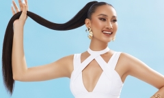Loạt ảnh bikini bốc lửa của Đoàn Hồng Trang trước giờ chung kết Miss Global 2022