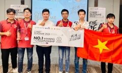 Việt Nam vô địch cuộc thi kỹ năng an toàn thông tin Cyber SEA Game 2022