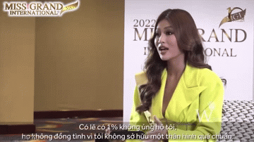 Video: Đoàn Thiên Ân nói tiếng Anh tại vòng phỏng vấn kín Miss Grand International 2022