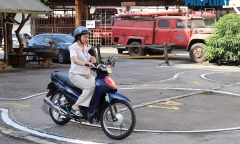 Hà Nội: 44,4% thí sinh đỗ sát hạch lái xe sau 12 kỳ thi