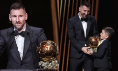 Messi vượt qua Haaland, trở thành chủ nhân của danh hiệu Quả bóng vàng 2023
