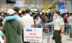 Tăng cường biện pháp kiểm soát an ninh hàng không dịp Tết Dương lịch 2024