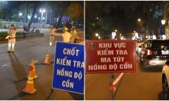 Số trường hợp vi phạm nồng độ cồn trong 3 ngày nghỉ Tết dương lịch 2024?