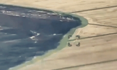 Cận cảnh FPV Ukraine đuổi bắt UAV Lancet của Nga trên không