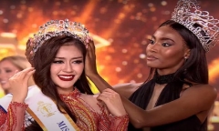 Đại diện Việt Nam Đặng Thanh Ngân đăng quang Á hậu Siêu quốc gia 2023