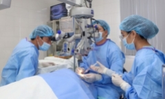 Giác mạc 2 người chết não hiến tặng đem lại ánh sáng cho 4 bệnh nhân