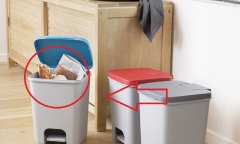 Những vị trí tuyệt đối không nên đặt thùng rác trong nhà