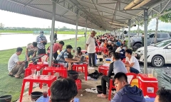 Hơn 100 cảnh sát bắt quả tang 230 cần thủ tổ chức câu cá ăn tiền tại Tây Ninh