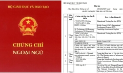 Những loại chứng chỉ nào có thể được miễn bài thi ngoại ngữ trong kỳ thi tốt nghiệp THPT 2024?