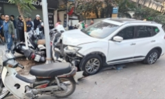 Tin tức tai nạn giao thông mới nhất ngày 17/1: Hai xe đầu kéo đâm nhau trên Vành đai 3, một người bị thương