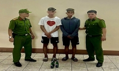Quảng Ninh: Bắt giữ nhóm thanh thiếu niên tụ tập đua xe mang theo hung khí