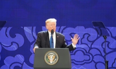 Chiều nay, Tổng thống Mỹ Donald Trump sẽ ra Hà Nội
