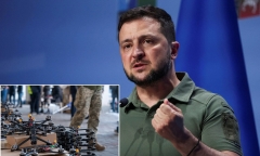 Tổng thống Ukraine thông báo tin “nóng” sau đòn không kích “long trời lở đất” của Nga 