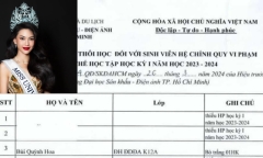 Hoa hậu Bùi Quỳnh Hoa bị buộc thôi học, lãnh đạo trường học nói gì?